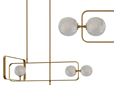 PARKER II CEILING LAMP by Mezzocollection 3D model