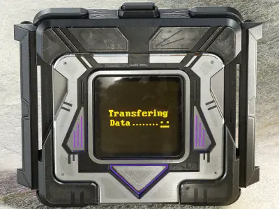 Sci-fi Hacking Device V1 PBR Low-poly 3D model