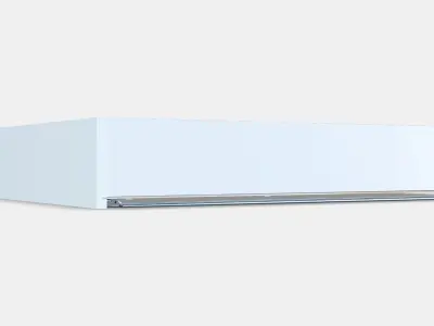 TANNFORSEN Mirror cabinet with doors 1 Low-poly 3D model