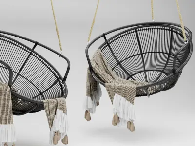 Solar Hanging Chair 3D model