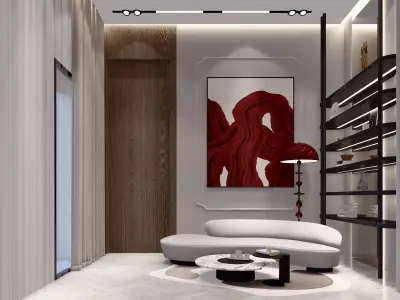  Sketchup Bedroom Design  3D model