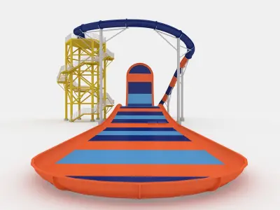 Waterpark Slide 5 3D model