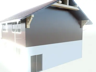 country house 3D model