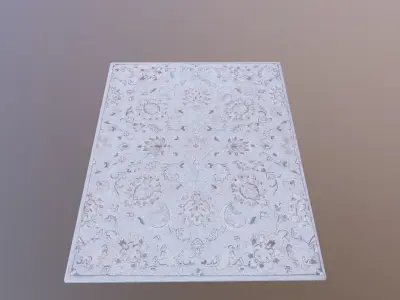Silk mat 3D model