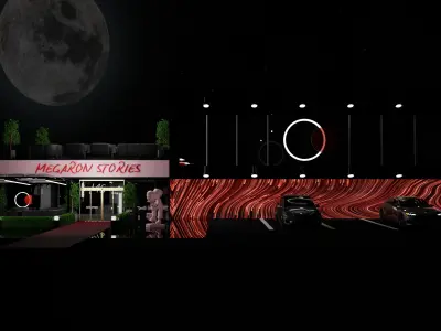 Megaron Stories Ballroom 3D model