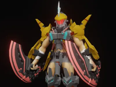 Cyberpunk XE 3D model