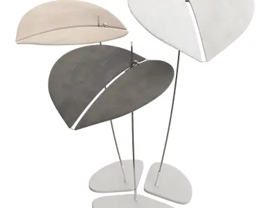 ego paris batyline blutenschirm umbrella 3D model