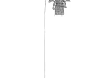 PAPILLON  Floor lamp By Forestier design 3D model
