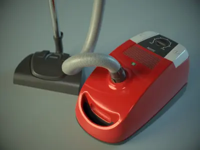 Vacuum Cleaner PBR Low-poly 3D model