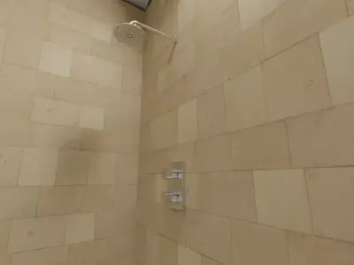 shower for a clean baathroom Low-poly 3D model