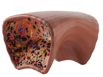 Magis IN-SIDE Polyethylene coffee table 3D model