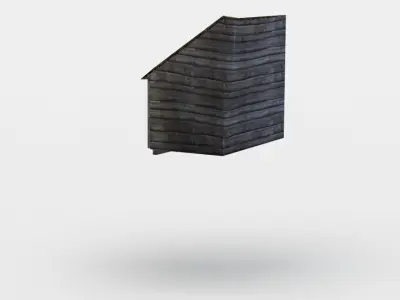 House oriel Low-poly 3D model