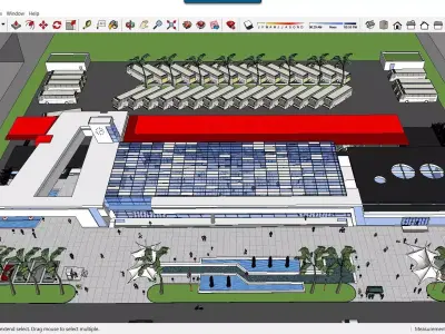 Sketchup Terminal C7 3D model