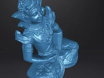BUDHA GOD 3D model