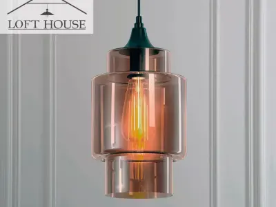 Hanging lamp LOFT HOUSE P-158 3D model