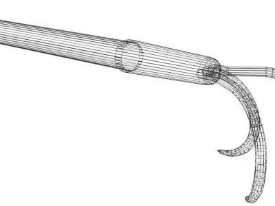 Farm Tool - Hook 3D model