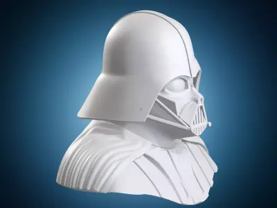 Darth Vader Star Wars Bust 3D print model