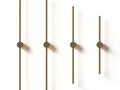 Create white - Stick sconce 3D model