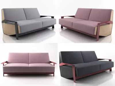 Silver Lake 2-seater 3D model