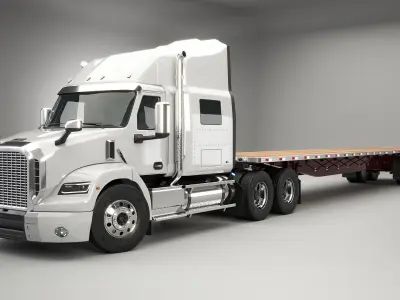  Heavy Long Range Semi-Truck Collection 