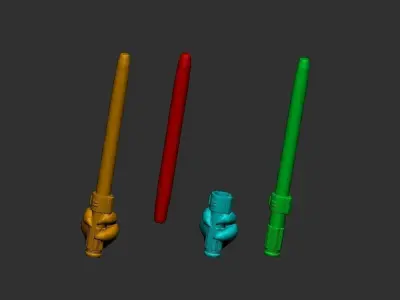 Light Saber Part Free 3D print model
