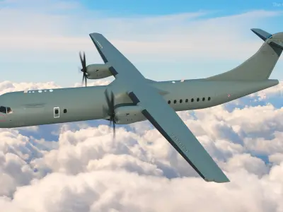  ATR 72-600 Naval Patrol Aircraft Rigged for Maya 