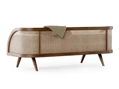 Garden ottoman LV  3D model