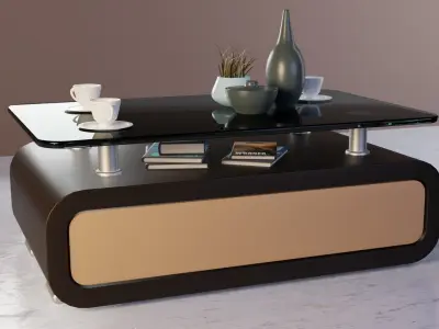 Coffee Table PART6 3D model
