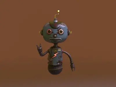 roko the robot- model 3D model