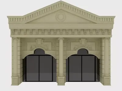 Classic Building 3D model