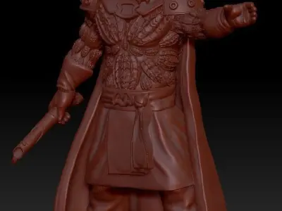 Orbalisk Knight 3D print model