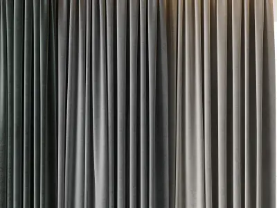 Hadi curtains 92 Low-poly 3D model