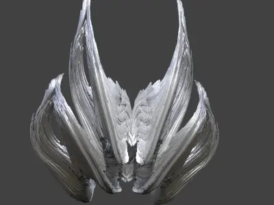 Dark Crystal element wings 3  3D model