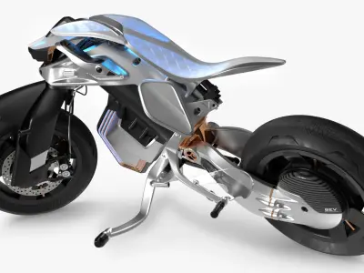  Futuristic Concept Vehicles Rigged for Maya Collection 