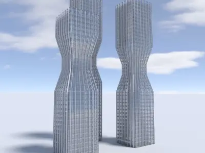 Collection Tower 2 3D Model Pack
