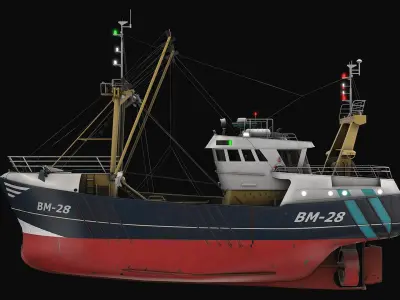  Beam Trawler Sea Lady 