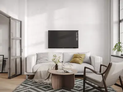 Warm and Simple 3D model