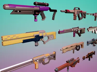 SciFi Rifles Bundle