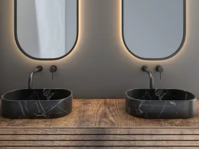 bathroom set 18 3D model