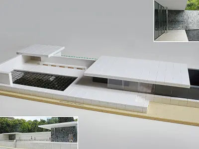 Barcelona Pavilion 3D model