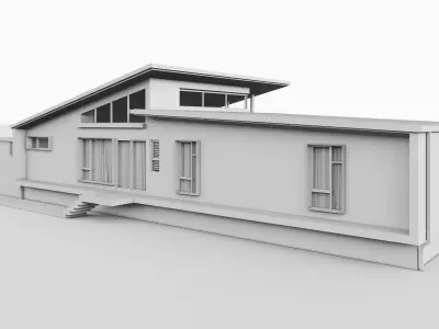 Single Family House-7 3D model