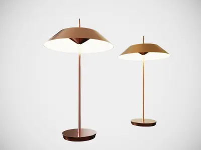 Mayfair LED Table Lamp Low-poly 3D model