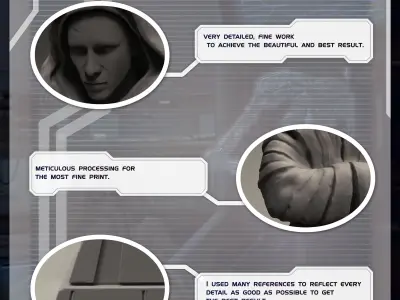 Star wars 3d printable jedi temple statue figurine 3D print model