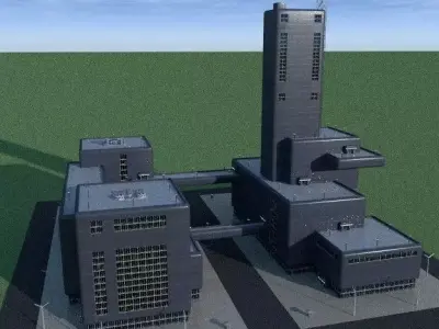 SpiderWare City Block 3D model buy