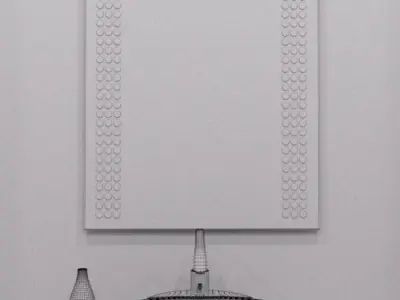 Illuminated Mirror 16 3D model