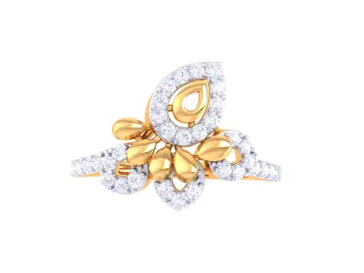   Women Ring MTL 3dm STL OBJ FBX Details 3D print model order