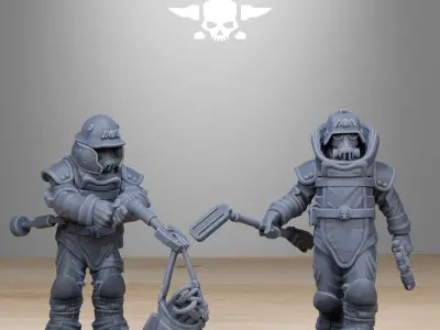 GrimGuard Bomb Squad 3D print model