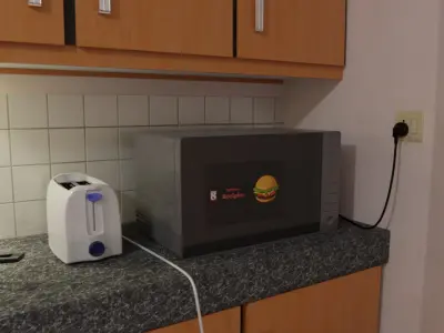 Kitchen Interior 3D model