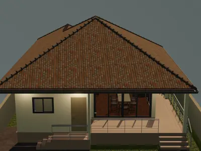 Small house 001 3D model