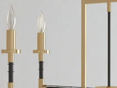 Refraktika Chandelier 3D model